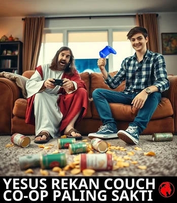 YESUS REKAN COUCH CO-OP PALING SAKTI