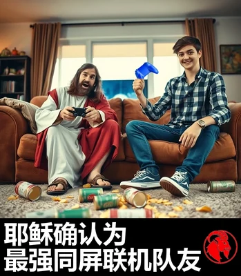 耶稣确认为 最强同屏联机队友