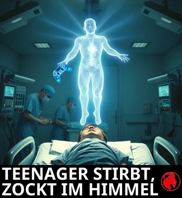 TEENAGER STIRBT, ZOCKT IM HIMMEL