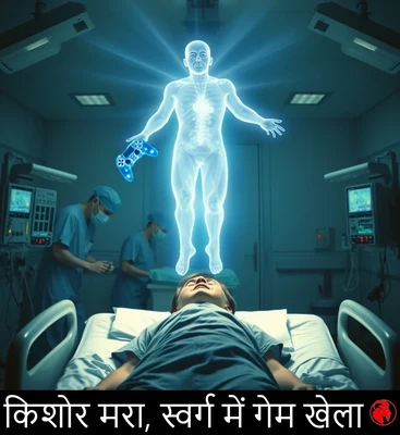 किशोर मरा, स्वर्ग में गेम खेला