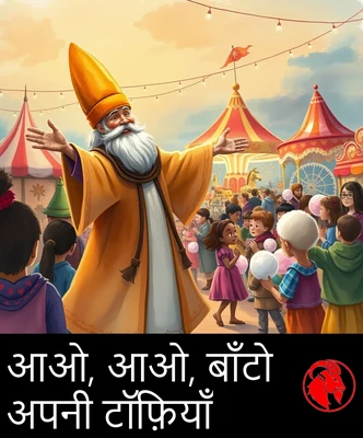 आओ, आओ, बाँटो अपनी टॉफ़ियाँ