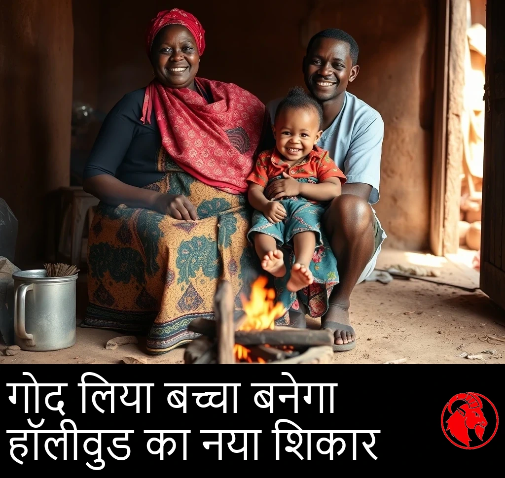 ग्रामीण अफ़्रीका के अपने साधारण घर में, कच्ची मिट्टी के फ़र्श पर खुले चूल्हे के पास, एक मुस्कुराती मां, पिता और खिलखिलाती दो साल की बच्ची साथ बैठे तस्वीर खिंचवा रहे हैं।