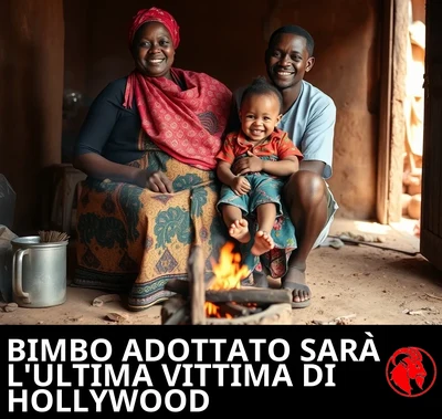 BIMBO ADOTTATO SARÀ L'ULTIMA VITTIMA DI HOLLYWOOD