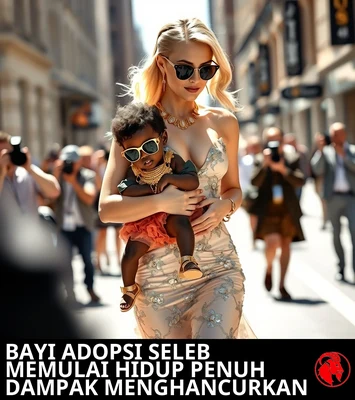 BAYI ADOPSI SELEB MEMULAI HIDUP PENUH DAMPAK MENGHANCURKAN