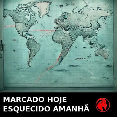 Um mapa náutico de parede num gabinete do governo com um canal marítimo circulado em vermelho. Legenda: Circulado hoje, esquecido na sexta