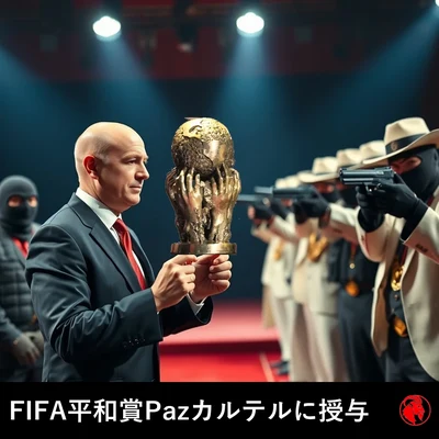 FIFA平和賞 Paz カルテルに授与