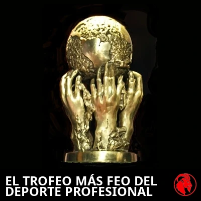 El verdadero trofeo del Premio de la Paz de la FIFA
