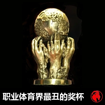 真正的FIFA和平奖奖杯