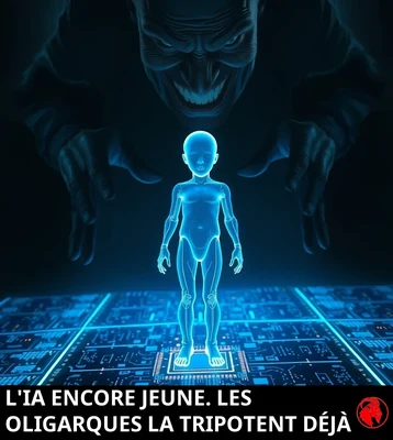 L'IA ENCORE JEUNE. LES OLIGARQUES LA TRIPOTENT DÉJÀ