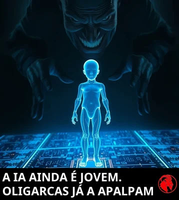 A IA AINDA É JOVEM. OLIGARCAS JÁ A APALPAM