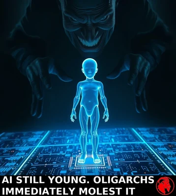 AI STILL YOUNG. OLIGARCHS IMMEDIATELY MOLEST IT