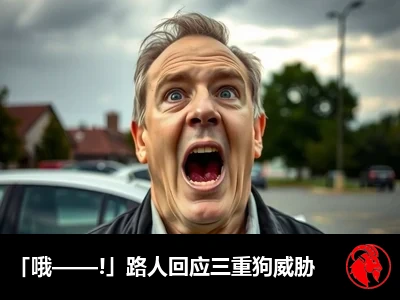 一名停车场管理员，脸上浮现出渐渐意识到大事不妙的神情