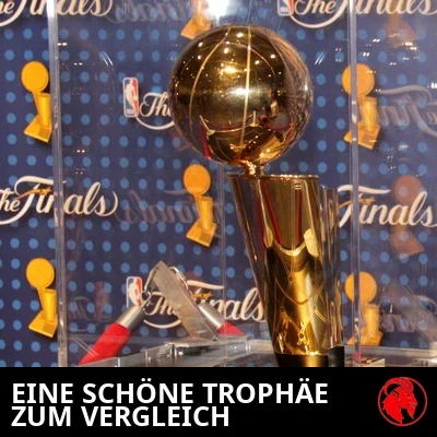 EINE SCHÖNE TROPHÄE ZUM VERGLEICH