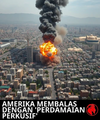 AMERIKA MEMBALAS DENGAN 'PERDAMAIAN PERKUSIF'