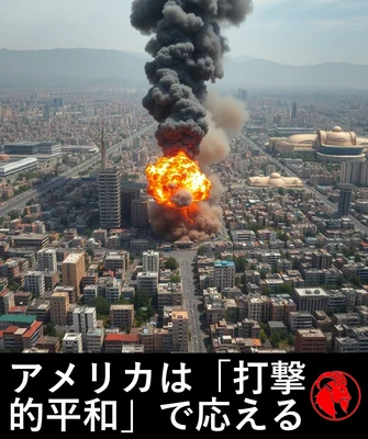 アメリカは「打撃的平和」で応える