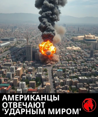 АМЕРИКАНЦЫ ОТВЕЧАЮТ 'УДАРНЫМ МИРОМ'