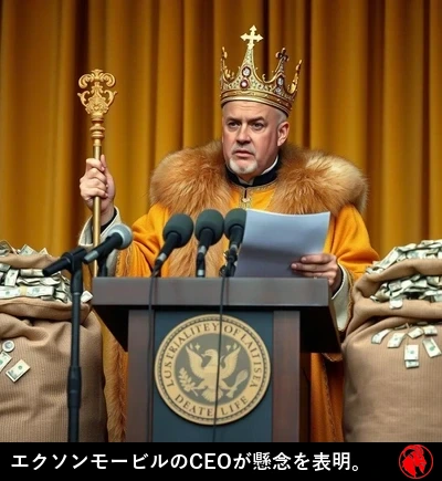 憂慮を表明するエクソンモービルのCEO