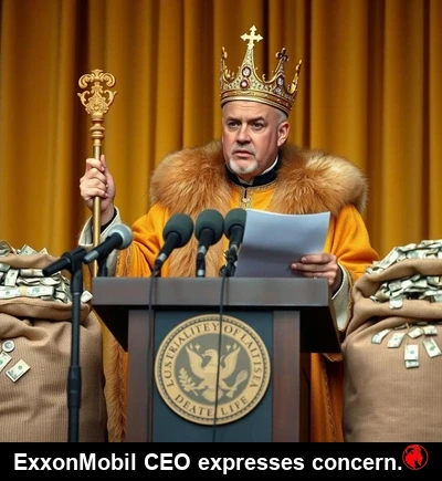 ExxonMobil CEO expresses concern