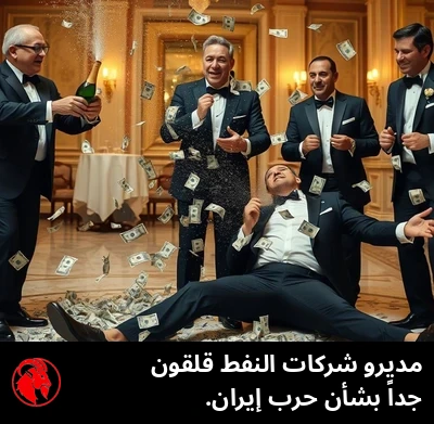 مديرو شركات النفط في قلق بالغ من حرب إيران